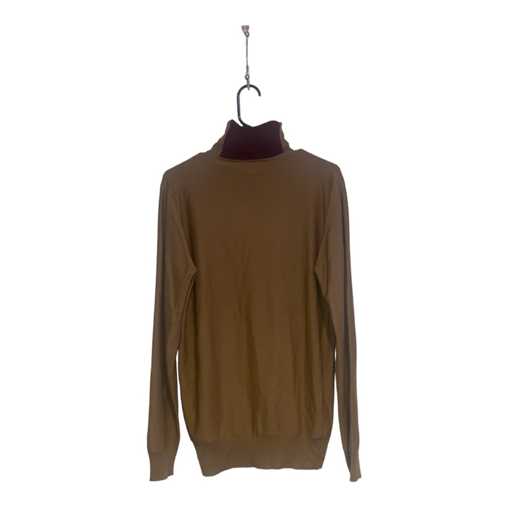 Band of Outsiders Colorblock Turtleneck Sweater, Size M